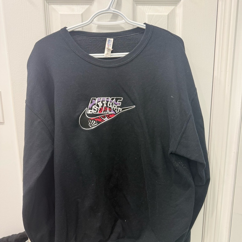 CUSTOM Nike Black Sweater
